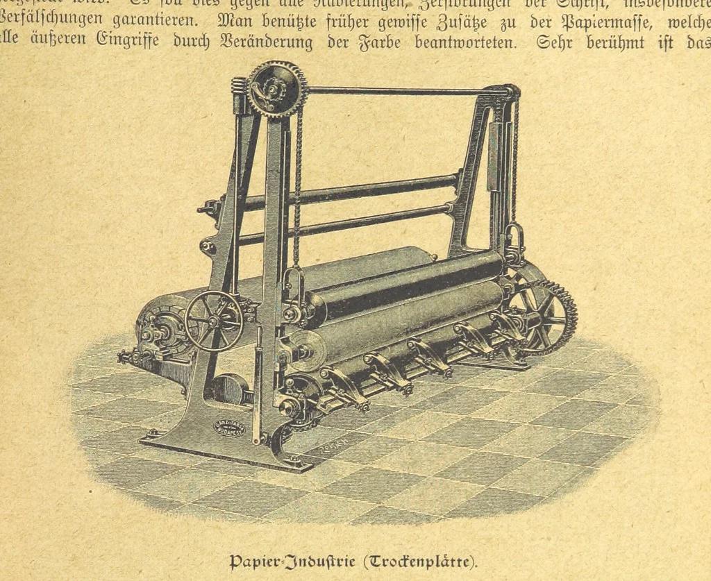An illustration from Hundert Jahre in Wort und Bild. Eine Kulturgeschichte des XIX. Jahrhunderts herausgegeben von Dr. S. Stefan. Mit 800 Text-Illustrationen, etc, 1899, leaf 93