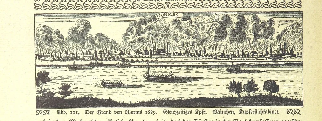 An illustration from Monographien zur deutschen Kulturgeschichte, herausgegeben von G. Steinhausen, 1899, leaf 108