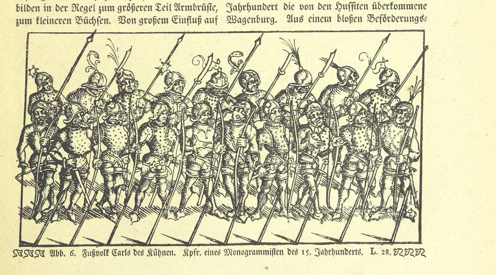 An illustration from Monographien zur deutschen Kulturgeschichte, herausgegeben von G. Steinhausen, 1899, leaf 11