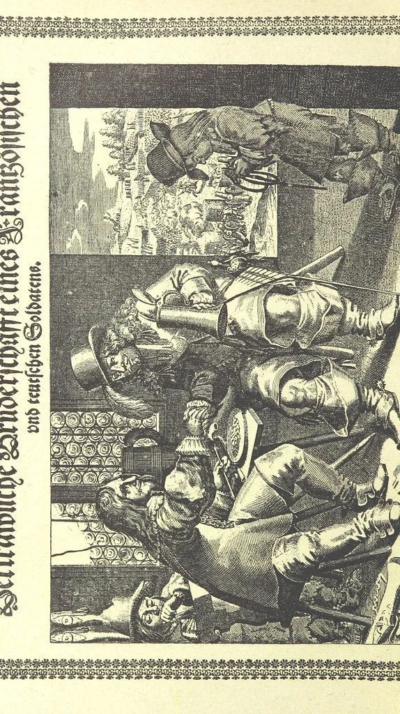 An illustration from Monographien zur deutschen Kulturgeschichte, herausgegeben von G. Steinhausen, 1899, leaf 110