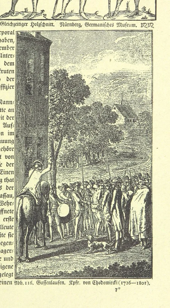 An illustration from Monographien zur deutschen Kulturgeschichte, herausgegeben von G. Steinhausen, 1899, leaf 115