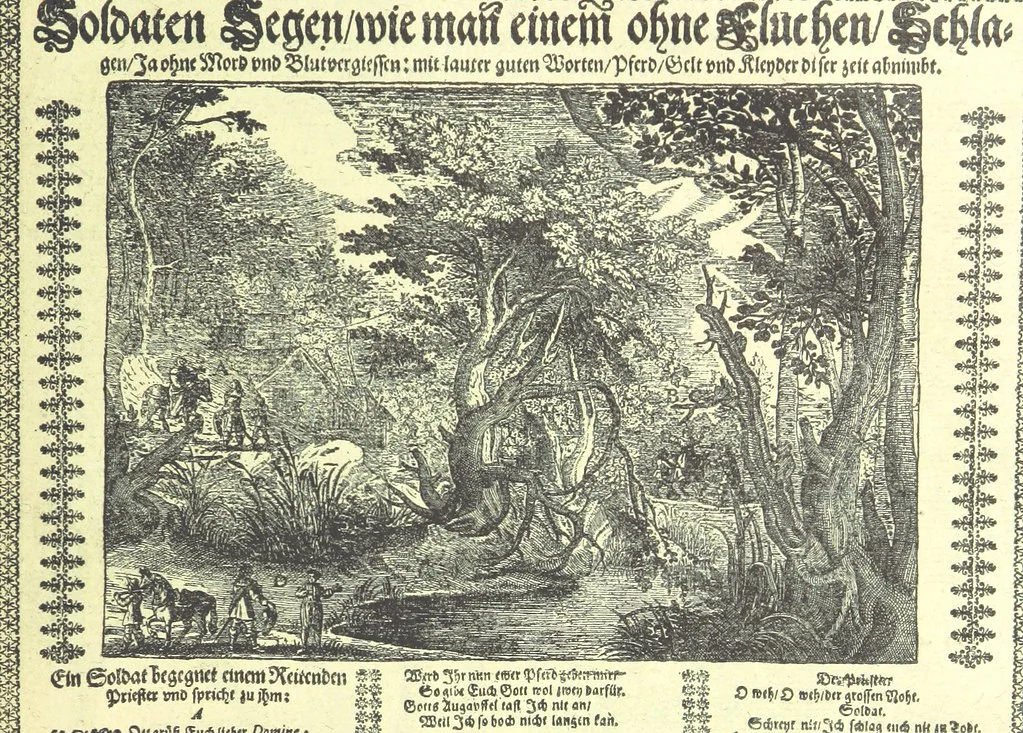 An illustration from Monographien zur deutschen Kulturgeschichte, herausgegeben von G. Steinhausen, 1899, leaf 123
