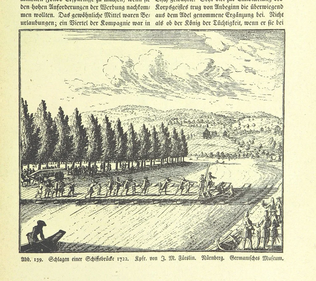 An illustration from Monographien zur deutschen Kulturgeschichte, herausgegeben von G. Steinhausen, 1899, leaf 137