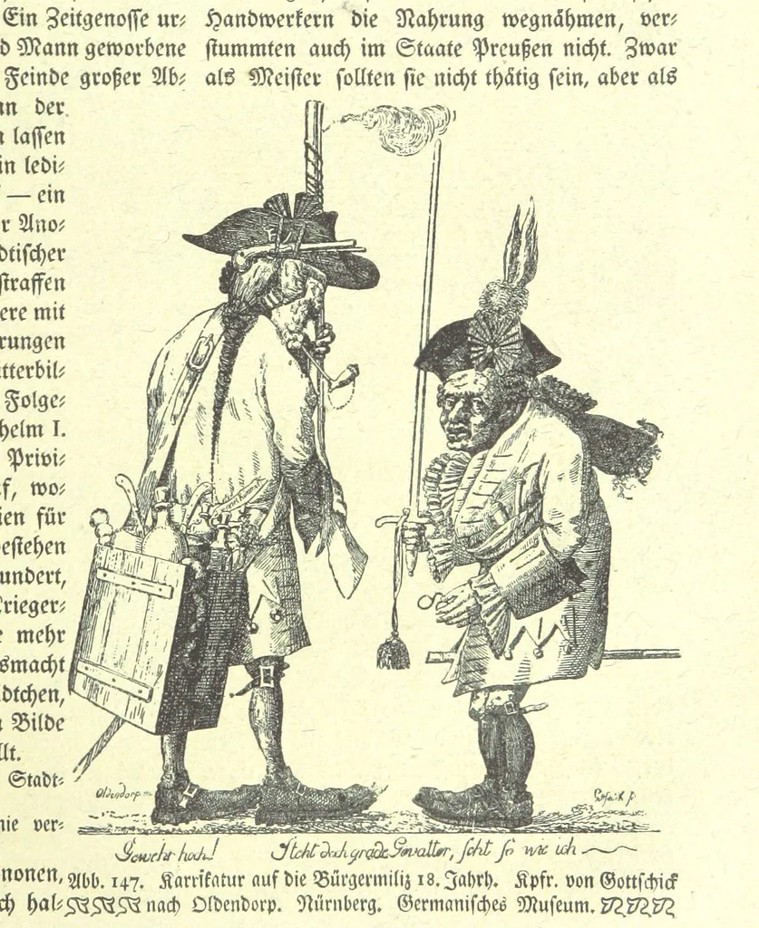 An illustration from Monographien zur deutschen Kulturgeschichte, herausgegeben von G. Steinhausen, 1899, leaf 143