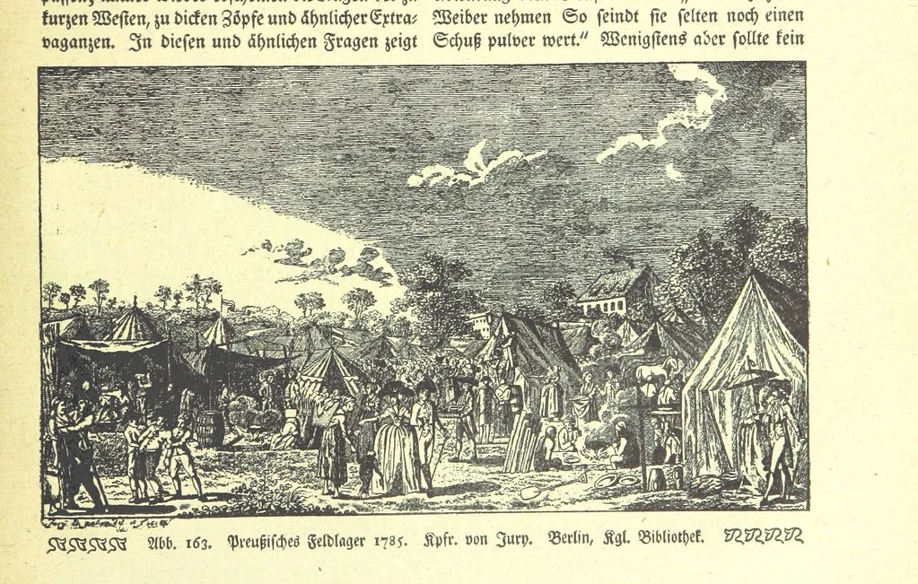 An illustration from Monographien zur deutschen Kulturgeschichte, herausgegeben von G. Steinhausen, 1899, leaf 159