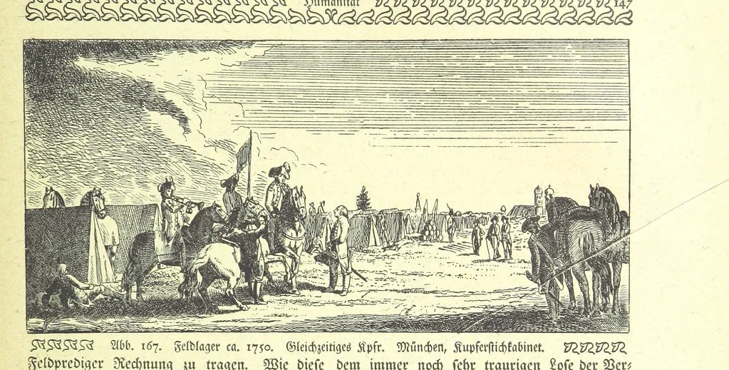 An illustration from Monographien zur deutschen Kulturgeschichte, herausgegeben von G. Steinhausen, 1899, leaf 163