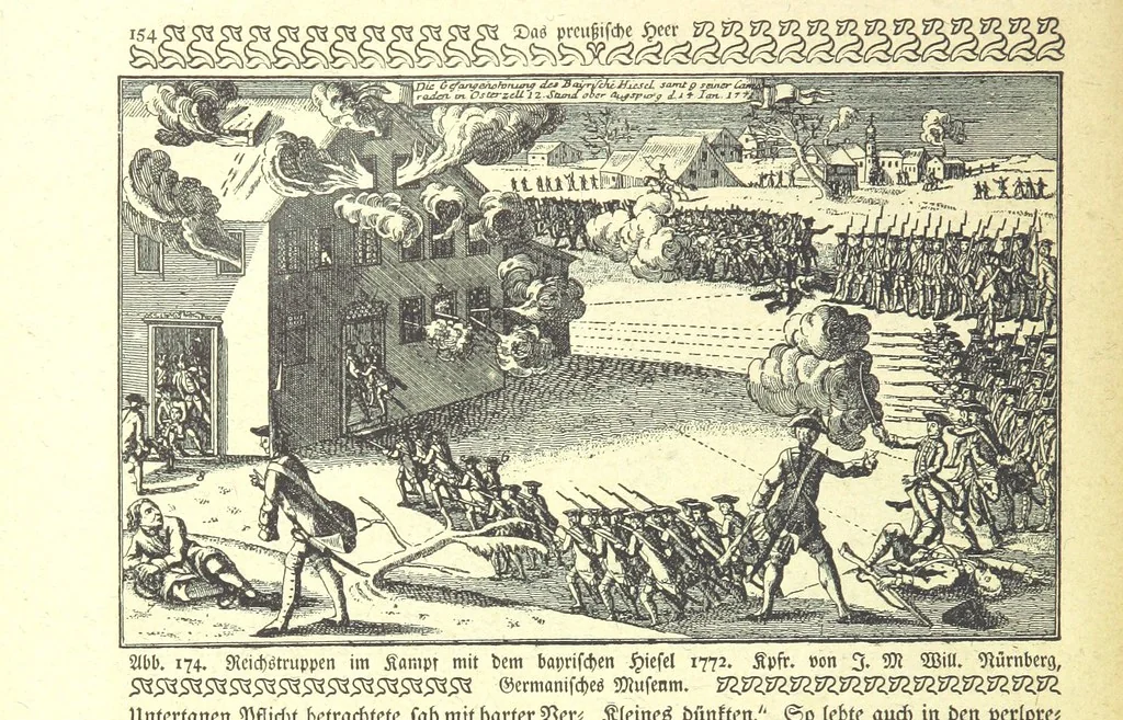 An illustration from Monographien zur deutschen Kulturgeschichte, herausgegeben von G. Steinhausen, 1899, leaf 172