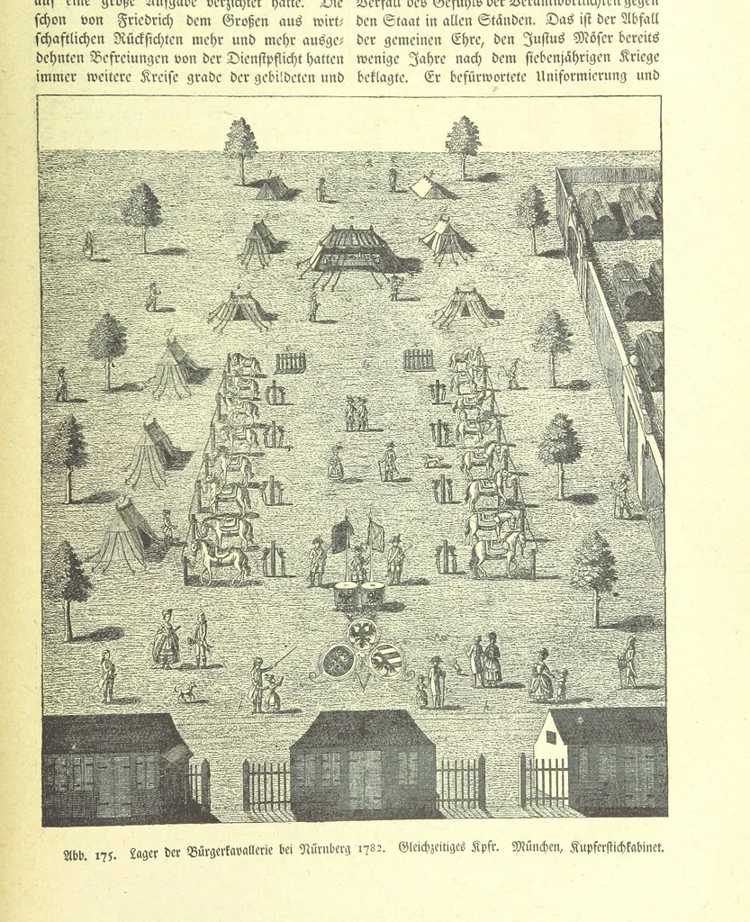 An illustration from Monographien zur deutschen Kulturgeschichte, herausgegeben von G. Steinhausen, 1899, leaf 173