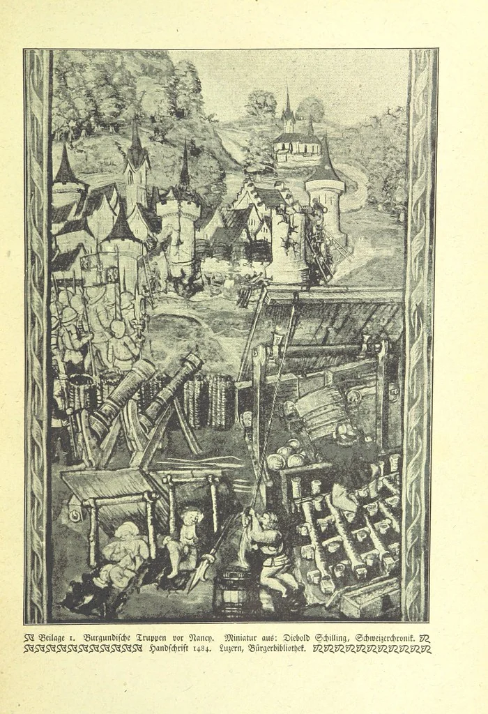 An illustration from Monographien zur deutschen Kulturgeschichte, herausgegeben von G. Steinhausen, 1899, leaf 21