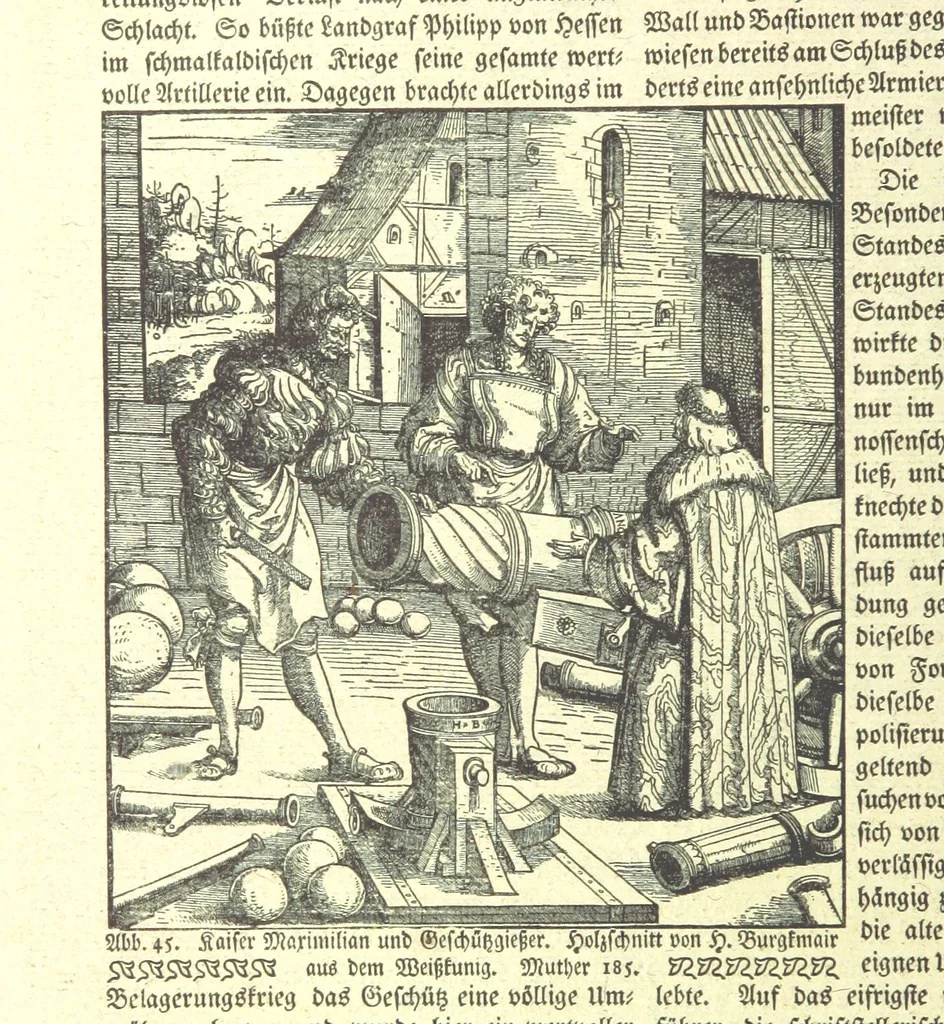 An illustration from Monographien zur deutschen Kulturgeschichte, herausgegeben von G. Steinhausen, 1899, leaf 46