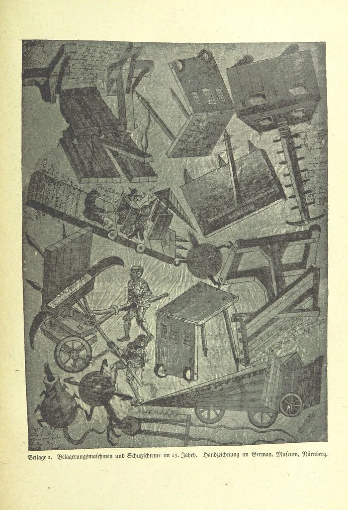 An illustration from Monographien zur deutschen Kulturgeschichte, herausgegeben von G. Steinhausen, 1899, leaf 47