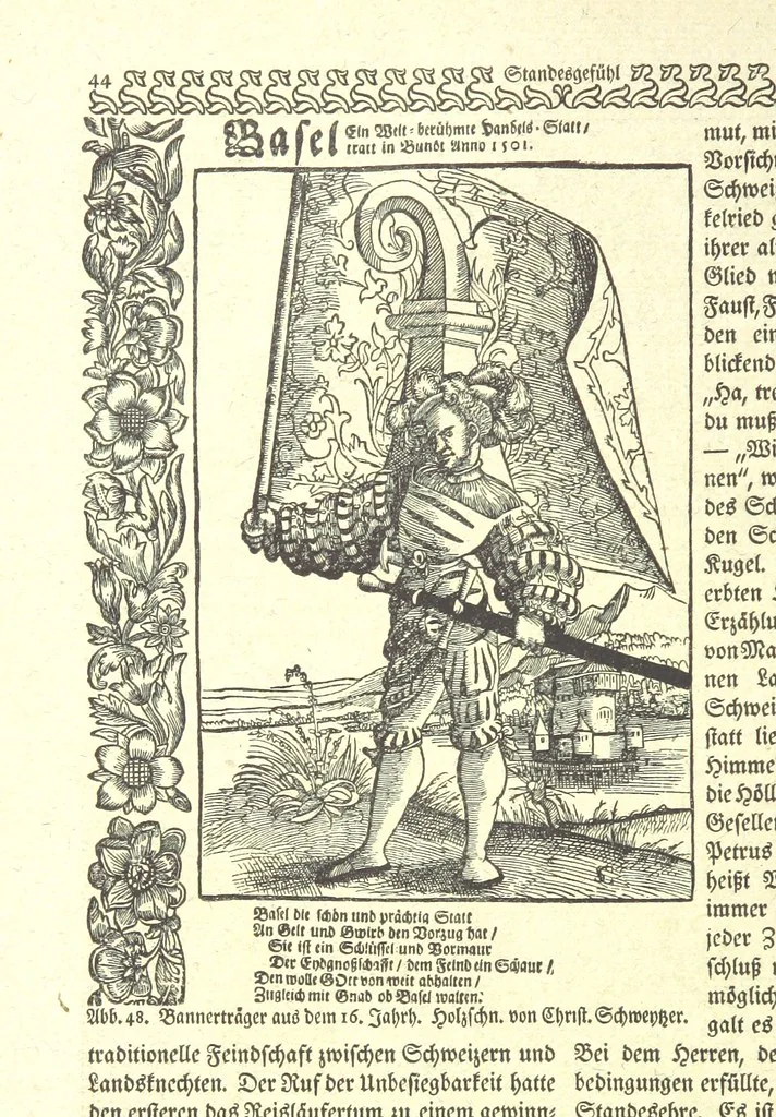 An illustration from Monographien zur deutschen Kulturgeschichte, herausgegeben von G. Steinhausen, 1899, leaf 50