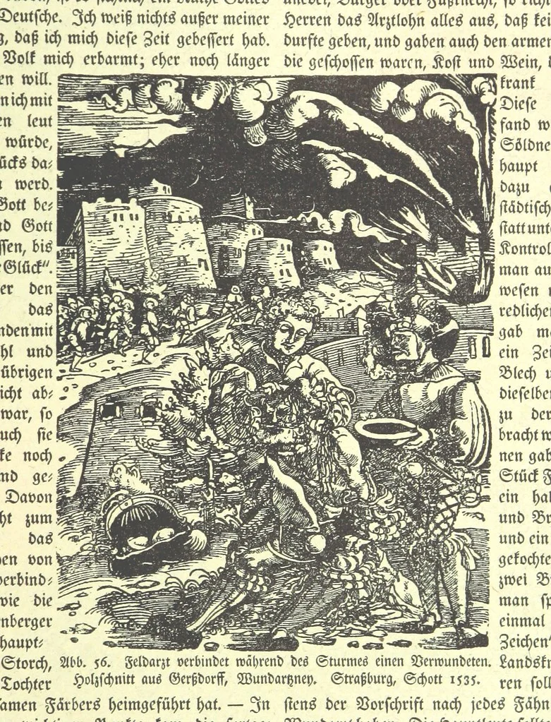 An illustration from Monographien zur deutschen Kulturgeschichte, herausgegeben von G. Steinhausen, 1899, leaf 59