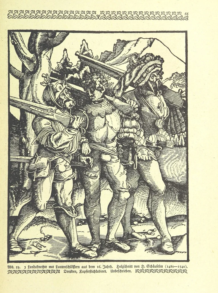 An illustration from Monographien zur deutschen Kulturgeschichte, herausgegeben von G. Steinhausen, 1899, leaf 63