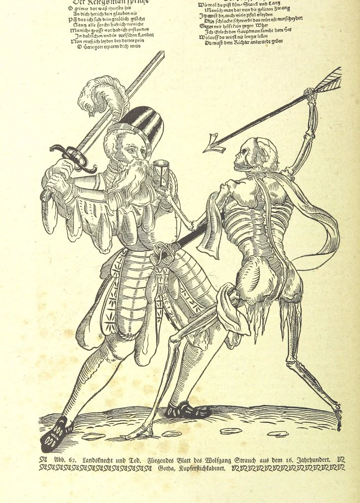 An illustration from Monographien zur deutschen Kulturgeschichte, herausgegeben von G. Steinhausen, 1899, leaf 66