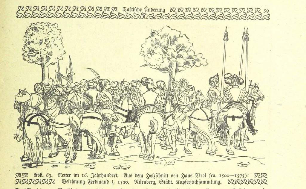An illustration from Monographien zur deutschen Kulturgeschichte, herausgegeben von G. Steinhausen, 1899, leaf 67
