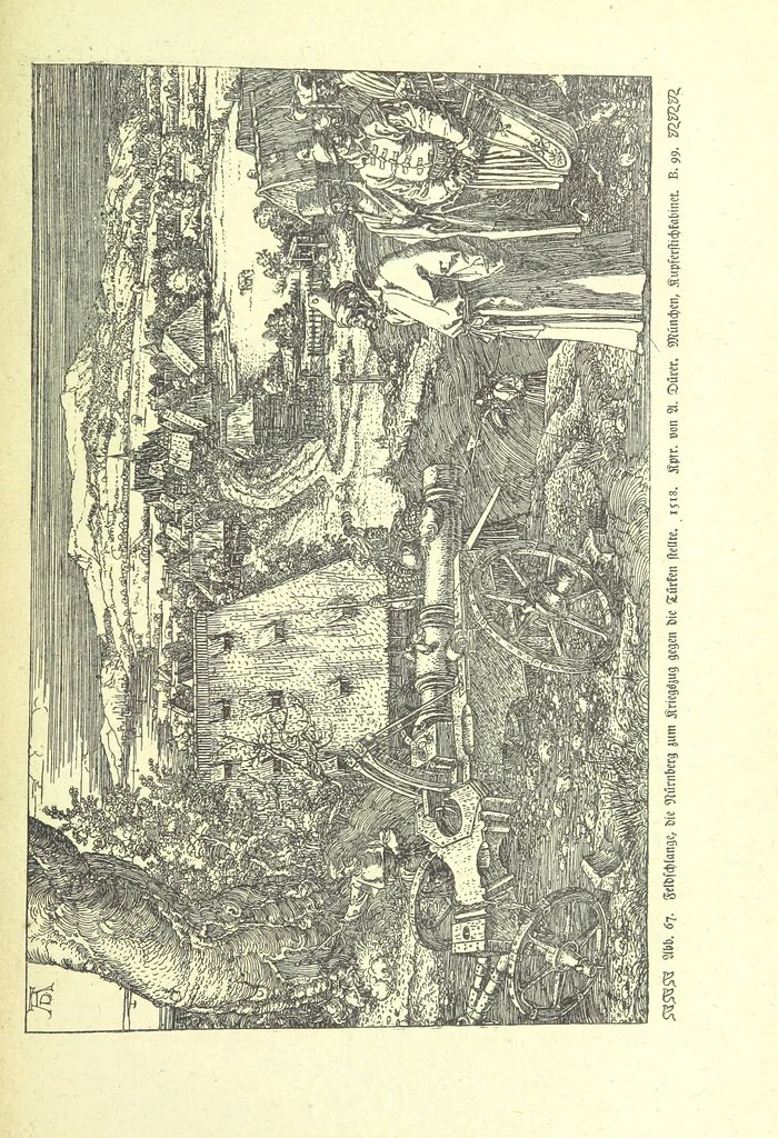An illustration from Monographien zur deutschen Kulturgeschichte, herausgegeben von G. Steinhausen, 1899, leaf 69