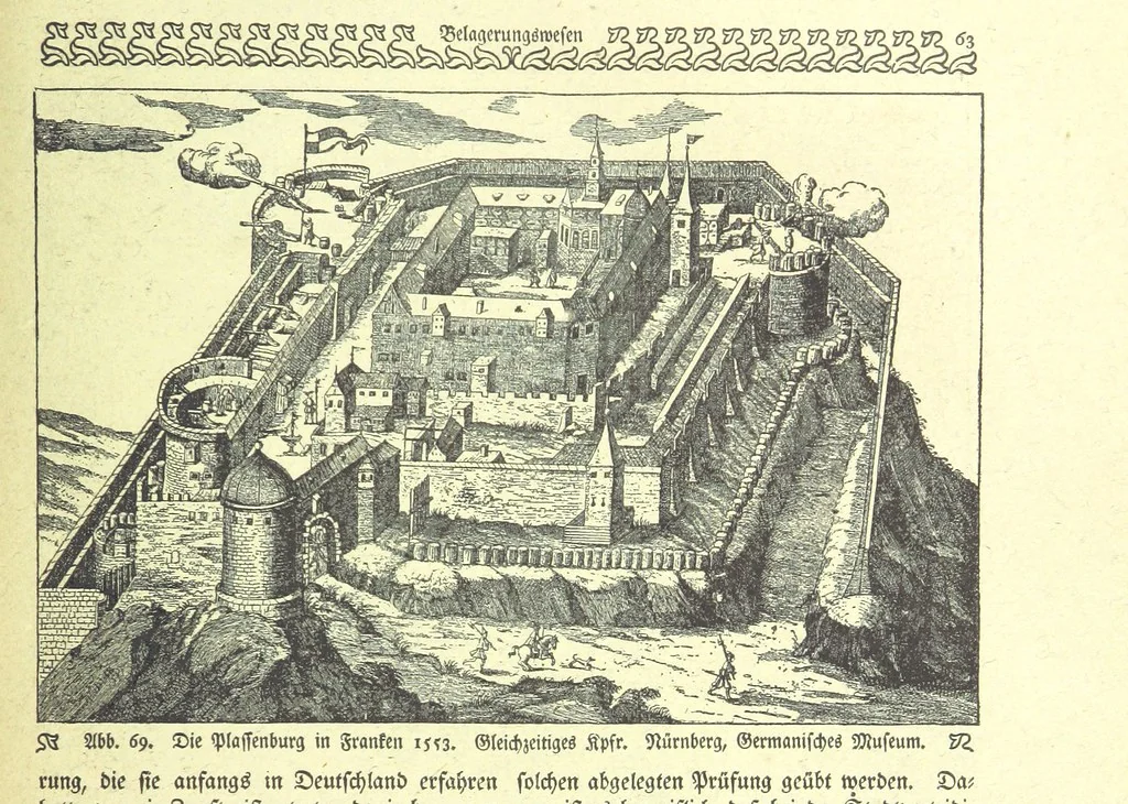An illustration from Monographien zur deutschen Kulturgeschichte, herausgegeben von G. Steinhausen, 1899, leaf 71