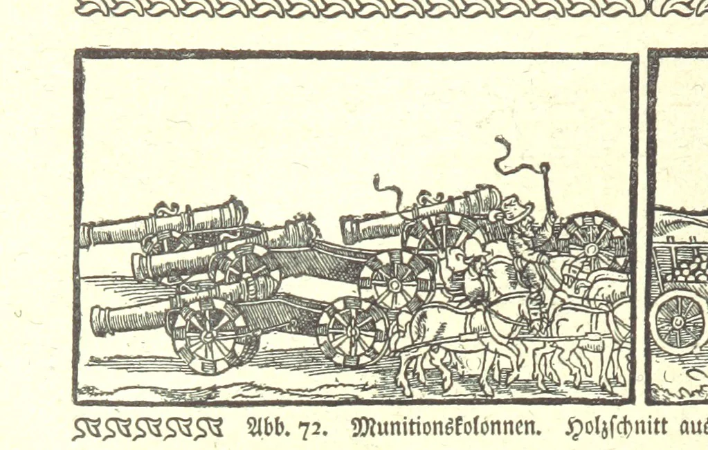 An illustration from Monographien zur deutschen Kulturgeschichte, herausgegeben von G. Steinhausen, 1899, leaf 78