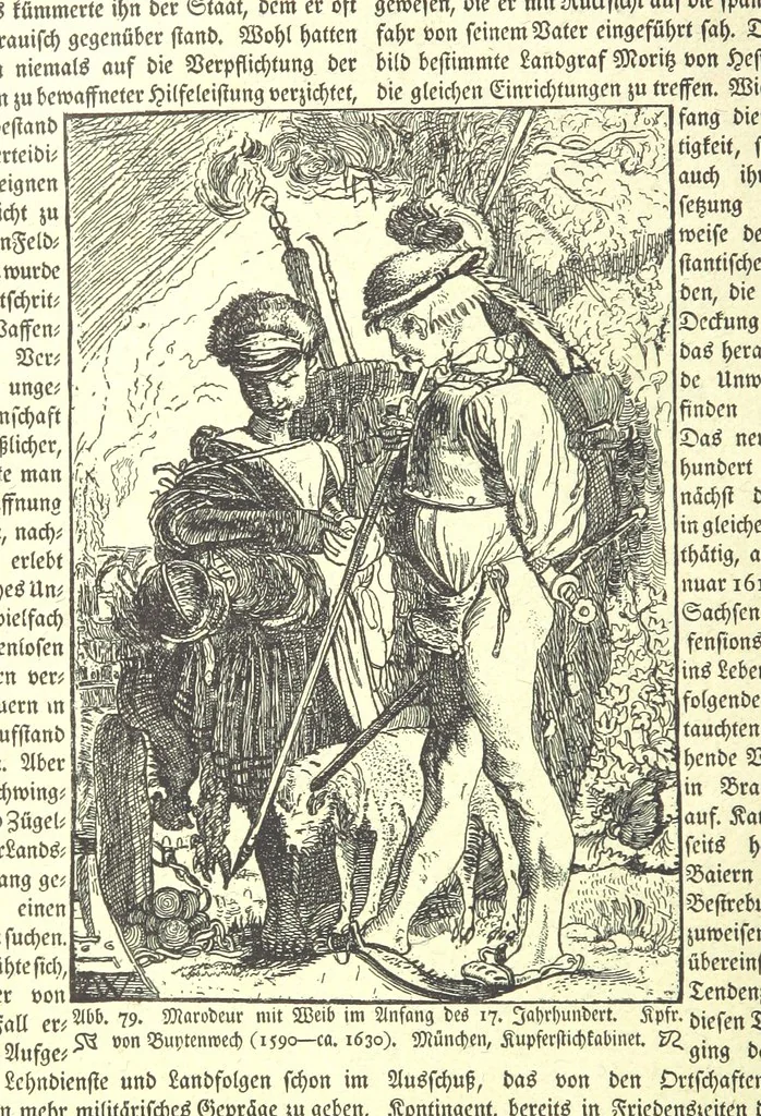 An illustration from Monographien zur deutschen Kulturgeschichte, herausgegeben von G. Steinhausen, 1899, leaf 82