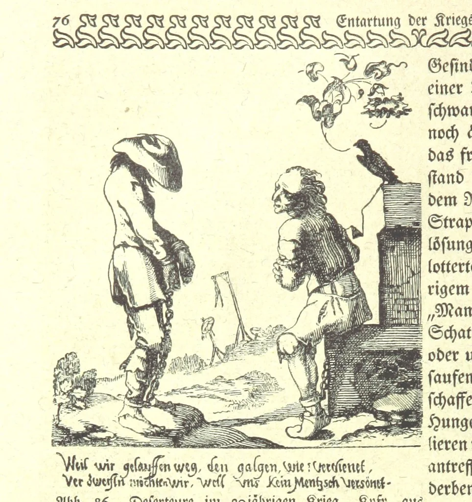 An illustration from Monographien zur deutschen Kulturgeschichte, herausgegeben von G. Steinhausen, 1899, leaf 88
