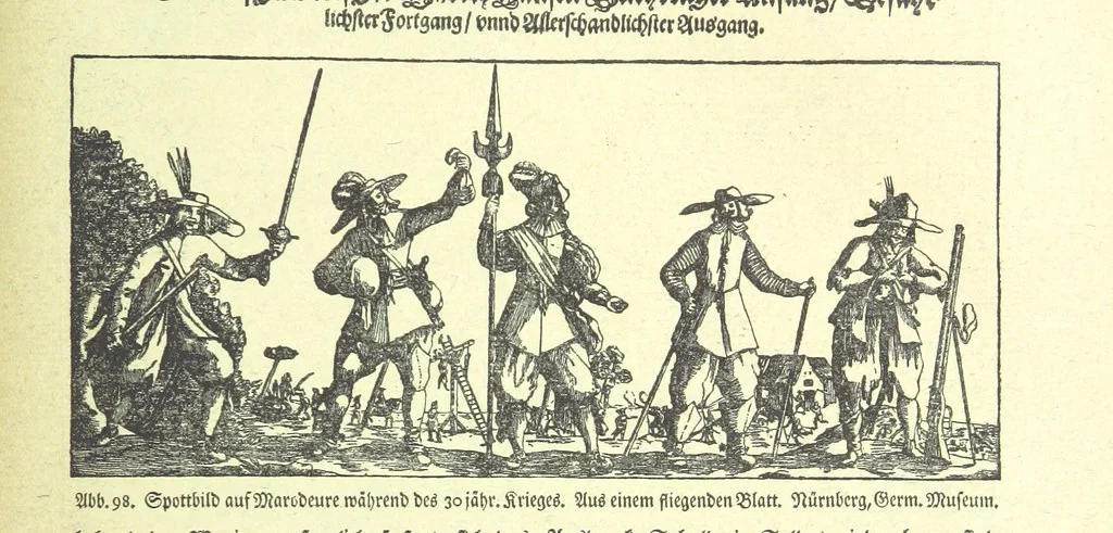 An illustration from Monographien zur deutschen Kulturgeschichte, herausgegeben von G. Steinhausen, 1899, leaf 95
