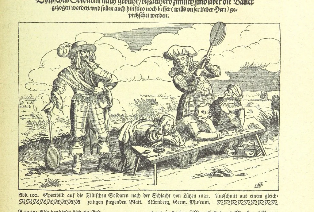 An illustration from Monographien zur deutschen Kulturgeschichte, herausgegeben von G. Steinhausen, 1899, leaf 97