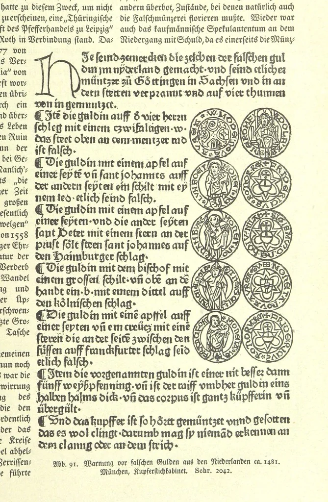 An illustration from Monographien zur deutschen Kulturgeschichte, herausgegeben von G. Steinhausen, 1899, leaf 107