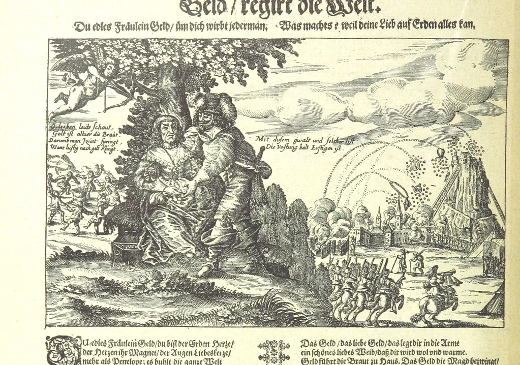 An illustration from Monographien zur deutschen Kulturgeschichte, herausgegeben von G. Steinhausen, 1899, leaf 114