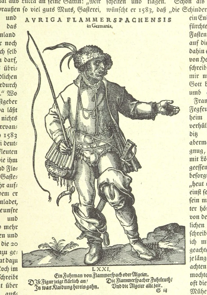 An illustration from Monographien zur deutschen Kulturgeschichte, herausgegeben von G. Steinhausen, 1899, leaf 115