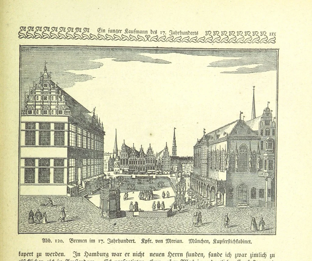 An illustration from Monographien zur deutschen Kulturgeschichte, herausgegeben von G. Steinhausen, 1899, leaf 139