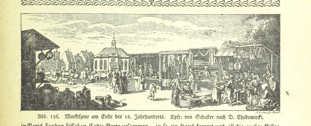 An illustration from Monographien zur deutschen Kulturgeschichte, herausgegeben von G. Steinhausen, 1899, leaf 161
