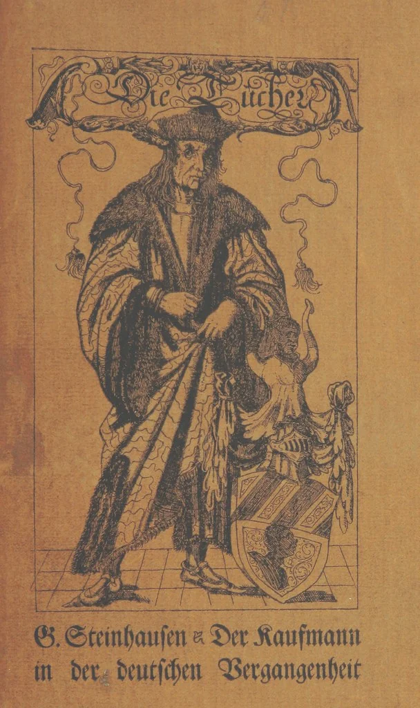 An illustration from Monographien zur deutschen Kulturgeschichte, herausgegeben von G. Steinhausen, 1899, leaf 165