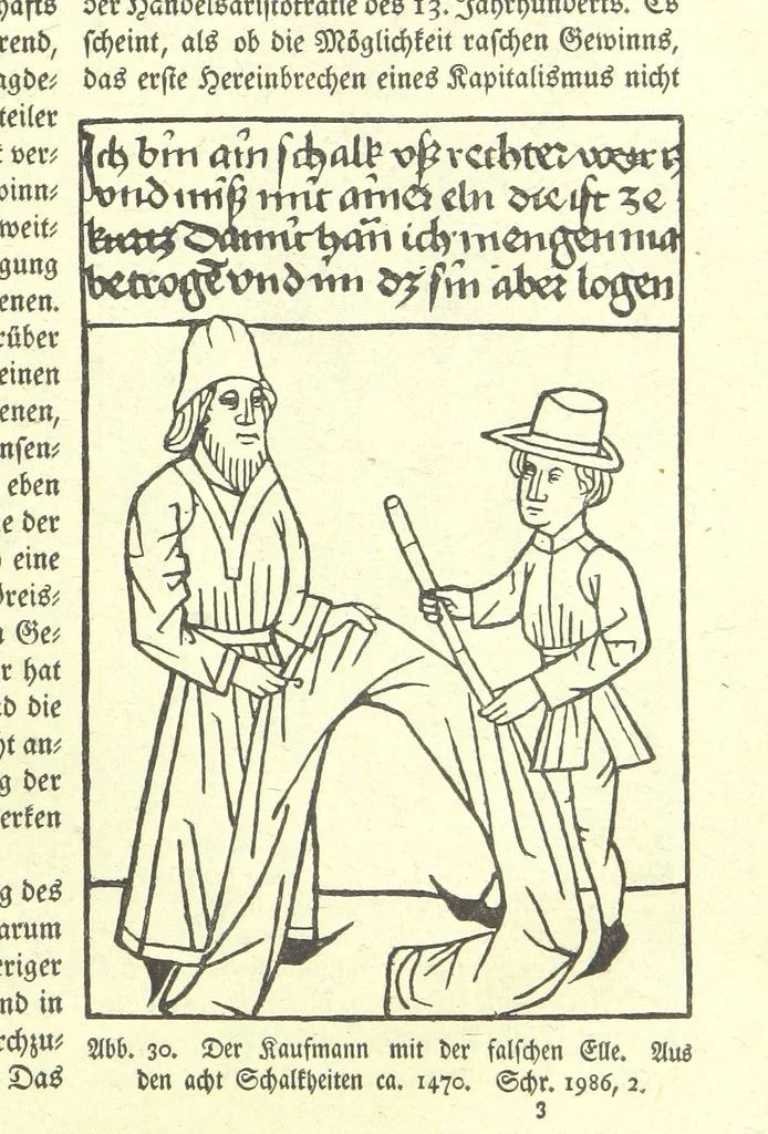 An illustration from Monographien zur deutschen Kulturgeschichte, herausgegeben von G. Steinhausen, 1899, leaf 39