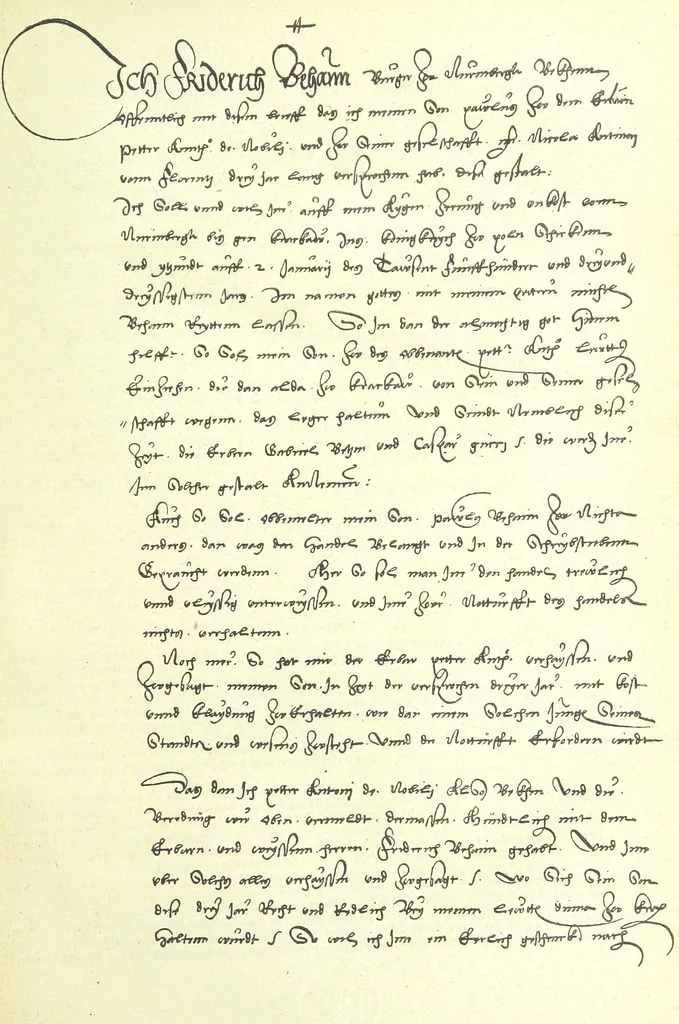 An illustration from Monographien zur deutschen Kulturgeschichte, herausgegeben von G. Steinhausen, 1899, leaf 49