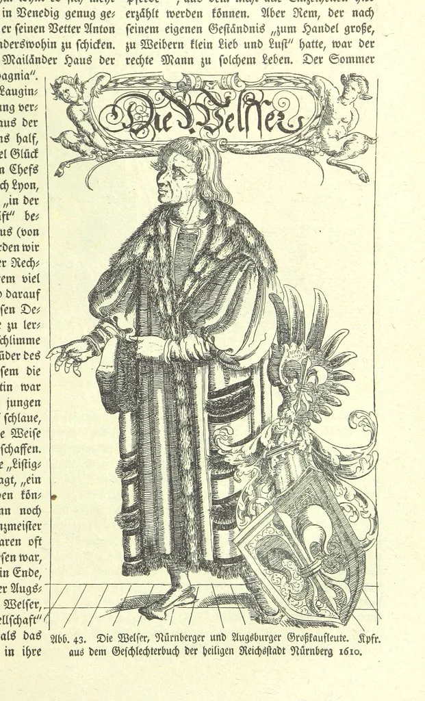 An illustration from Monographien zur deutschen Kulturgeschichte, herausgegeben von G. Steinhausen, 1899, leaf 55