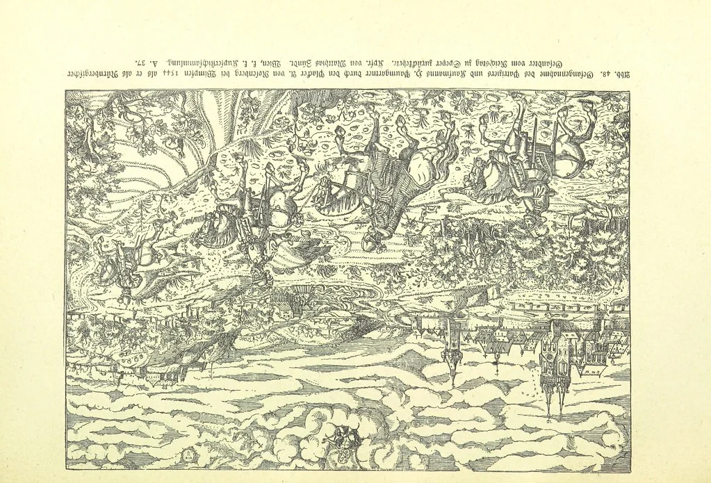 An illustration from Monographien zur deutschen Kulturgeschichte, herausgegeben von G. Steinhausen, 1899, leaf 59