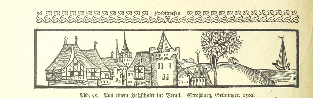 An illustration from Monographien zur deutschen Kulturgeschichte, herausgegeben von G. Steinhausen, 1899, leaf 66