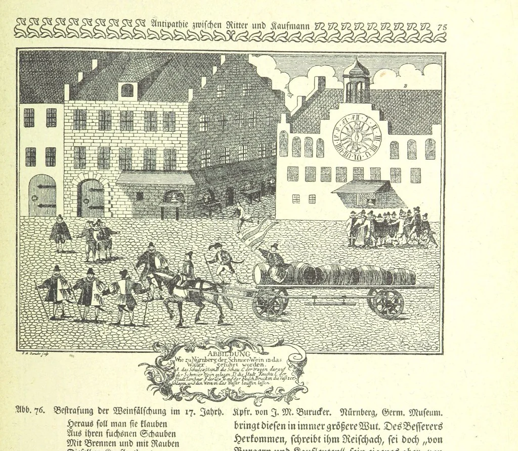 An illustration from Monographien zur deutschen Kulturgeschichte, herausgegeben von G. Steinhausen, 1899, leaf 95