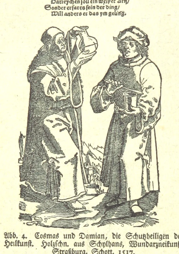 An illustration from Monographien zur deutschen Kulturgeschichte, herausgegeben von G. Steinhausen, 1899, leaf 10