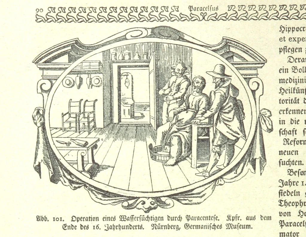 An illustration from Monographien zur deutschen Kulturgeschichte, herausgegeben von G. Steinhausen, 1899, leaf 100