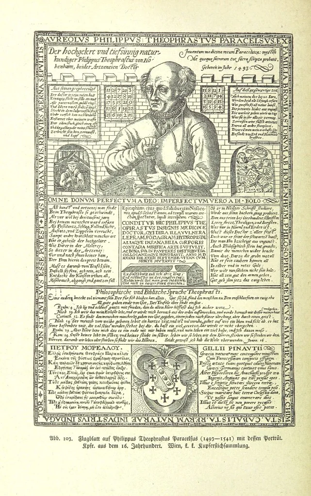 An illustration from Monographien zur deutschen Kulturgeschichte, herausgegeben von G. Steinhausen, 1899, leaf 102