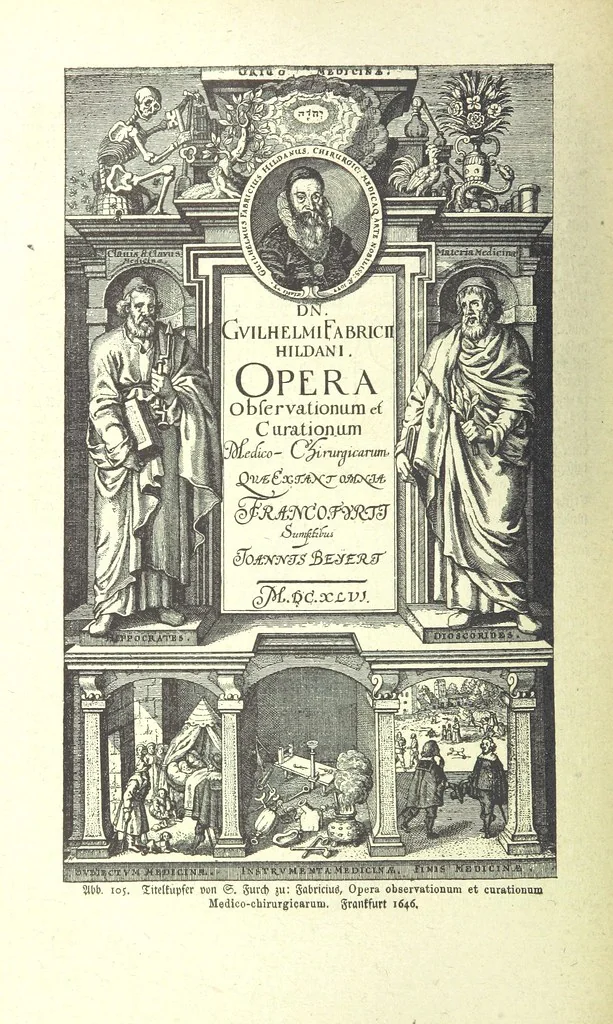 An illustration from Monographien zur deutschen Kulturgeschichte, herausgegeben von G. Steinhausen, 1899, leaf 104