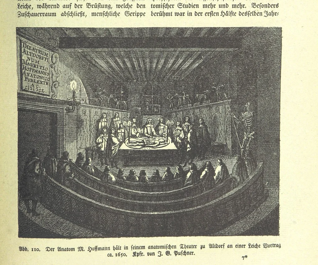 An illustration from Monographien zur deutschen Kulturgeschichte, herausgegeben von G. Steinhausen, 1899, leaf 109