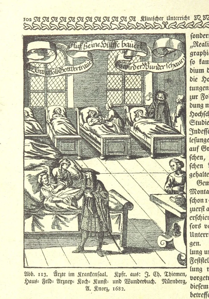 An illustration from Monographien zur deutschen Kulturgeschichte, herausgegeben von G. Steinhausen, 1899, leaf 112