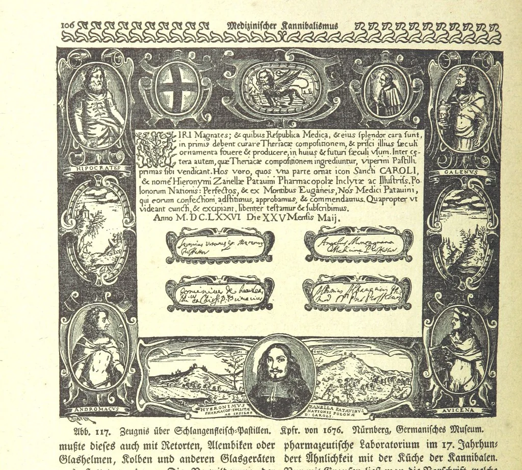 An illustration from Monographien zur deutschen Kulturgeschichte, herausgegeben von G. Steinhausen, 1899, leaf 116