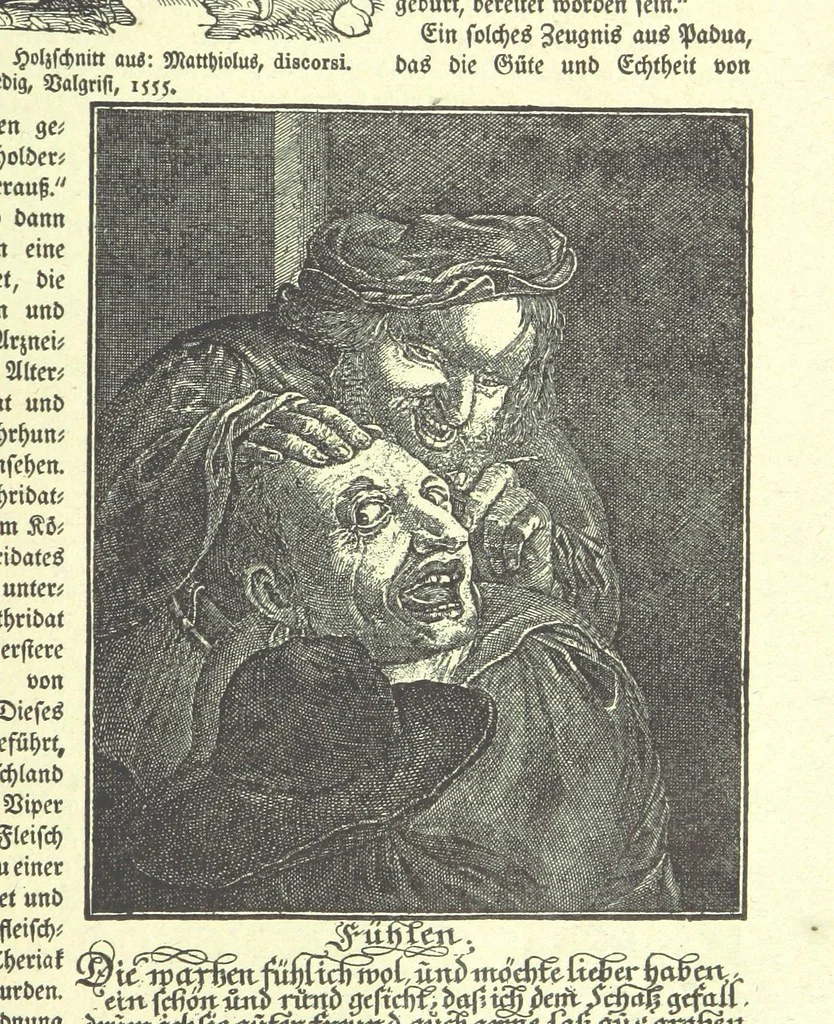 An illustration from Monographien zur deutschen Kulturgeschichte, herausgegeben von G. Steinhausen, 1899, leaf 117
