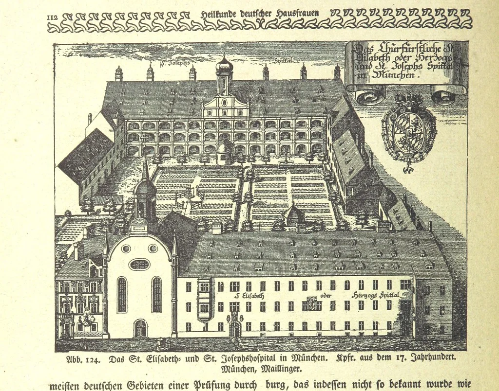 An illustration from Monographien zur deutschen Kulturgeschichte, herausgegeben von G. Steinhausen, 1899, leaf 122