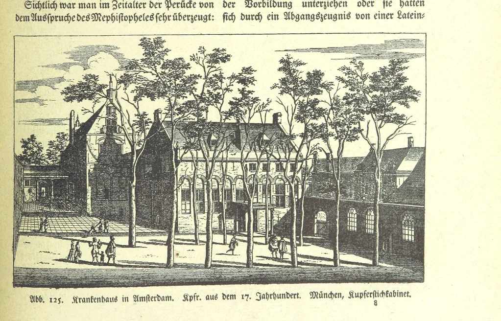 An illustration from Monographien zur deutschen Kulturgeschichte, herausgegeben von G. Steinhausen, 1899, leaf 123