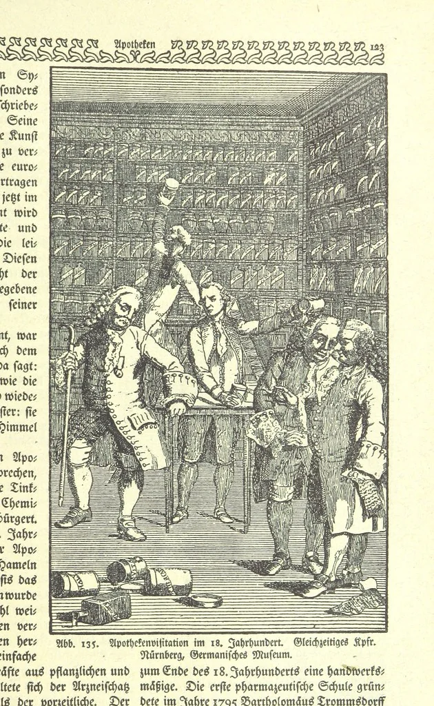 An illustration from Monographien zur deutschen Kulturgeschichte, herausgegeben von G. Steinhausen, 1899, leaf 133